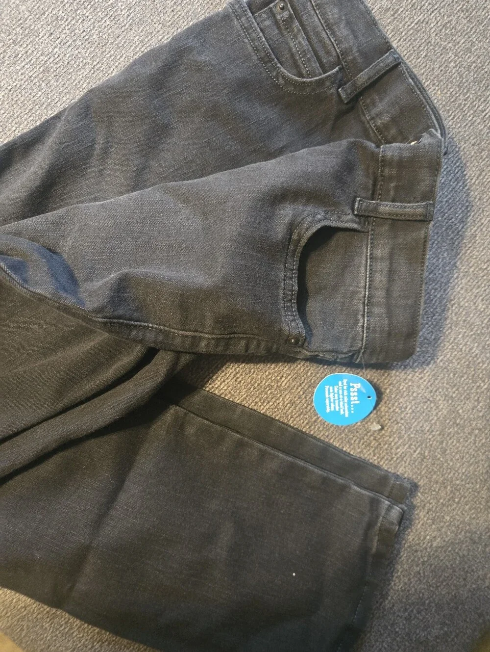 Childrens Place BOYS Black Straight-Leg Jeans